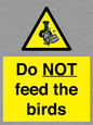 WV7943: Do NOT feed the birds