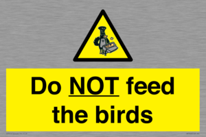 WV7943: Do NOT feed the birds