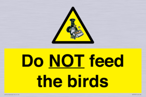 WV7943: Do NOT feed the birds