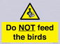 WV7943: Do NOT feed the birds