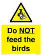 WV7943: Do NOT feed the birds