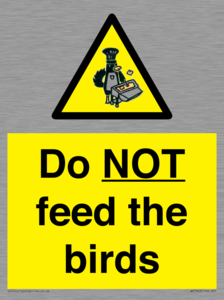 WV7943: Do NOT feed the birds