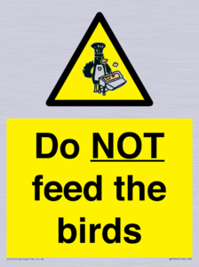 WV7943: Do NOT feed the birds