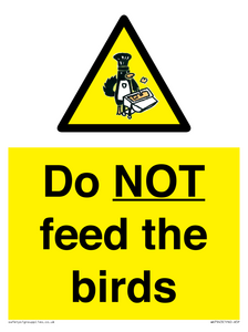 WV7943: Do NOT feed the birds