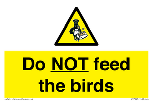 WV7943: Do NOT feed the birds