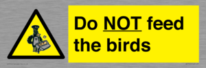 WV7943: Do NOT feed the birds