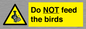 WV7943: Do NOT feed the birds