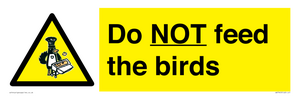 WV7943: Do NOT feed the birds