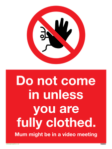 YA6053: Do not come in