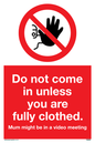 YA6053: Do not come in