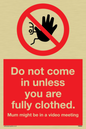 YA6053: Do not come in
