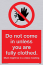 YA6053: Do not come in