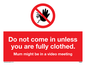 YA6053: Do not come in