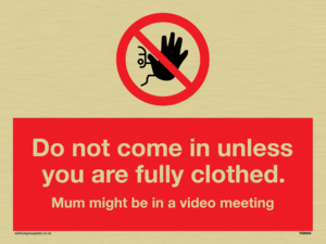 YA6053: Do not come in
