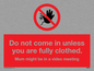 YA6053: Do not come in