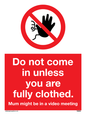 YA6053: Do not come in