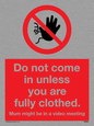 YA6053: Do not come in