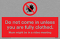 YA6053: Do not come in