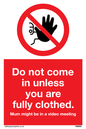 YA6053: Do not come in