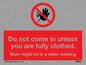YA6053: Do not come in