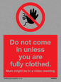 YA6053: Do not come in