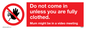YA6053: Do not come in