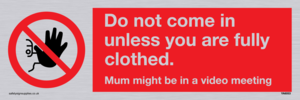 YA6053: Do not come in
