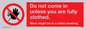 YA6053: Do not come in