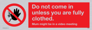 YA6053: Do not come in