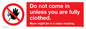 YA6053: Do not come in