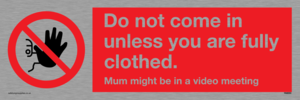 YA6053: Do not come in