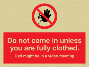 YA6056: Do not come in