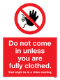 YA6056: Do not come in