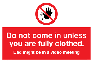 YA6056: Do not come in