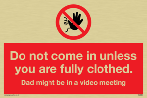 YA6056: Do not come in