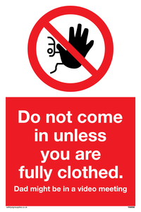 YA6056: Do not come in