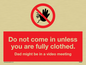 YA6056: Do not come in