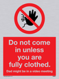 YA6056: Do not come in