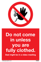 YA6056: Do not come in