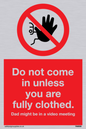 YA6056: Do not come in