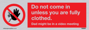 YA6056: Do not come in