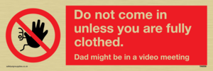 YA6056: Do not come in