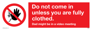 YA6056: Do not come in
