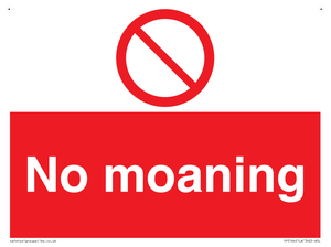 YP5144: No Moaning