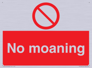 YP5144: No Moaning