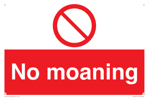 YP5144: No Moaning