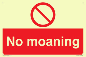 YP5144: No Moaning