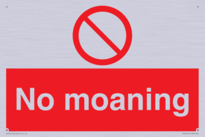 YP5144: No Moaning