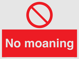 YP5144: No Moaning