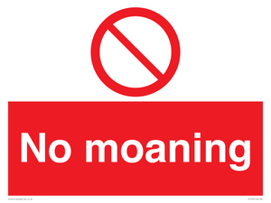 YP5144: No Moaning